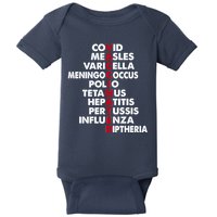 Vaccinated & Intoxicated Pinata Baby Bodysuit