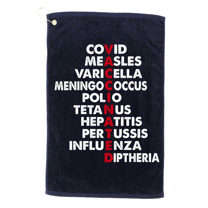 Vaccinated & Intoxicated Pinata Golf Towel