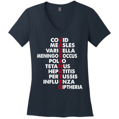 Vaccinated & Intoxicated Pinata Women's V-Neck T-Shirt