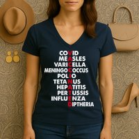 Vaccinated & Intoxicated Pinata Women's V-Neck T-Shirt