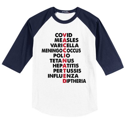 Vaccinated Baseball Sleeve Shirt