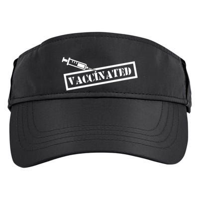 Vaccinated Label Adult Drive Performance Visor