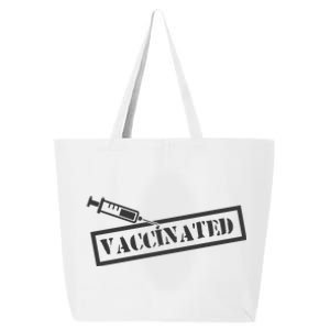 Vaccinated Label 25L Jumbo Tote