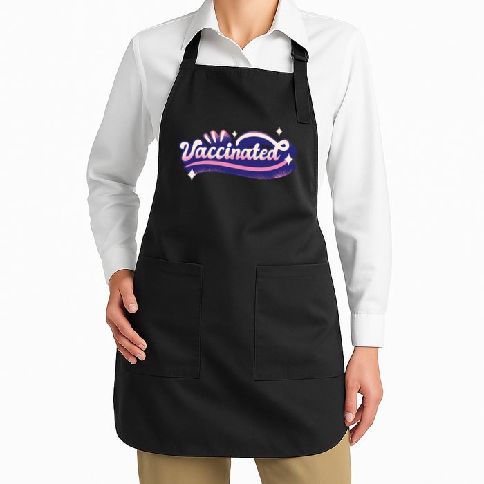 Vaccinated Sparkle Apron