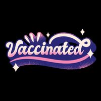 Vaccinated Sparkle Apron