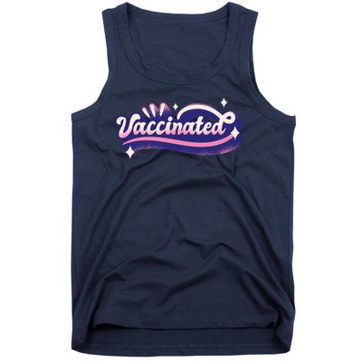 Vaccinated Sparkle Tank Top