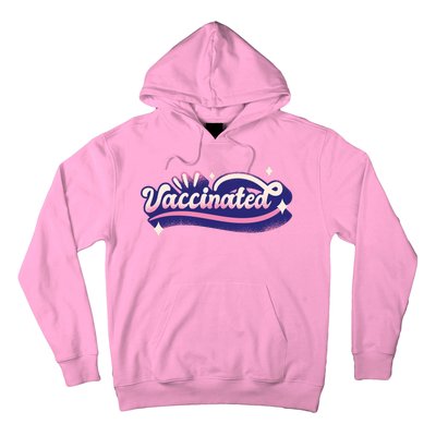 Vaccinated Sparkle Hoodie