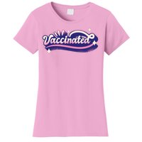 Vaccinated Sparkle Women's T-Shirt