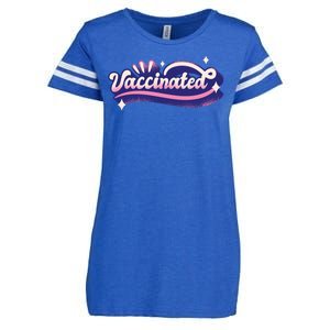 Vaccinated Sparkle Enza Ladies Jersey Football T-Shirt