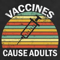 Vaccines Cause Adults Retro Funny Cool Comfort Performance Bucket Hat