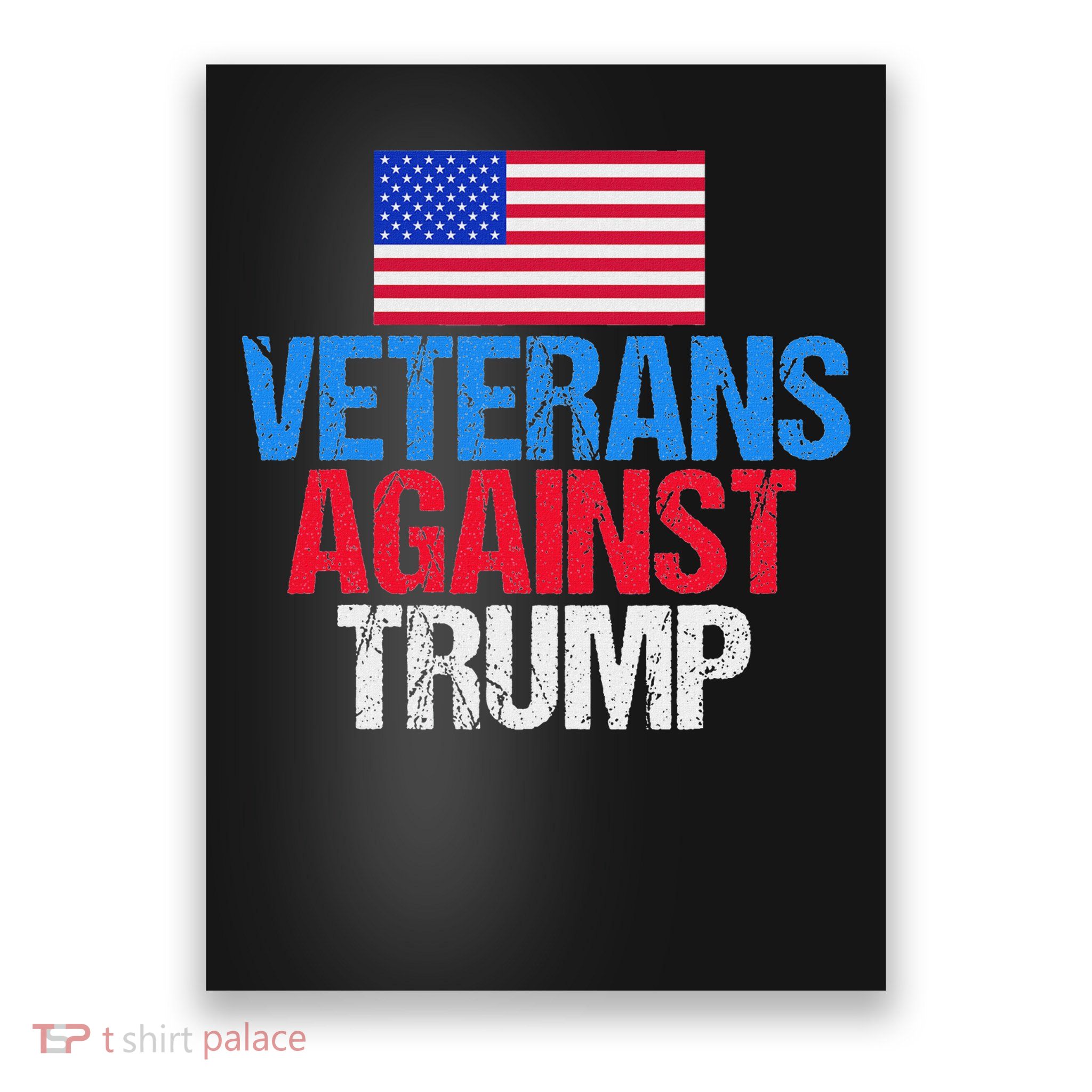 Veterans Against Donald Trump Poster