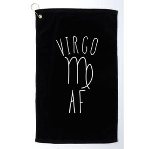 Virgo Af Doodle Style / Funny Virgo Horoscope And Astrology Funny Gift Platinum Collection Golf Towel