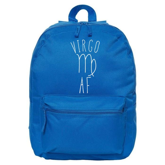 Virgo Af Doodle Style / Funny Virgo Horoscope And Astrology Funny Gift 16 in Basic Backpack