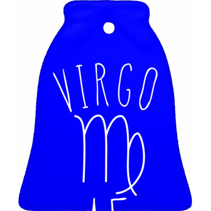 Virgo Af Doodle Style / Funny Virgo Horoscope And Astrology Funny Gift Ceramic Bell Ornament