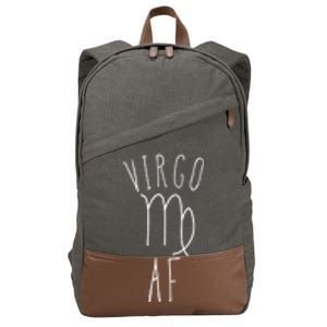 Virgo Af Doodle Style / Funny Virgo Horoscope And Astrology Funny Gift Cotton Canvas Backpack