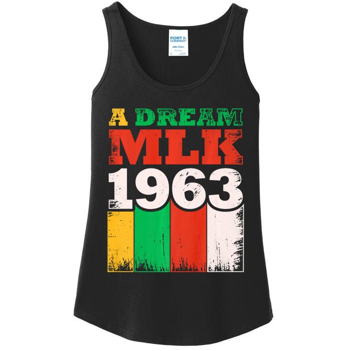 Vintage A Dream MLK Martin Luther King Jr. Ladies Essential Tank