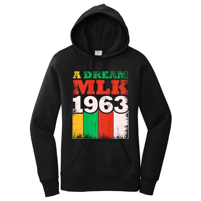 Vintage A Dream MLK Martin Luther King Jr. Women's Pullover Hoodie