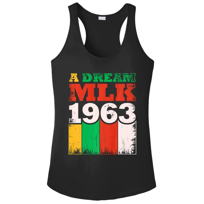 Vintage A Dream MLK Martin Luther King Jr. Ladies PosiCharge Competitor Racerback Tank