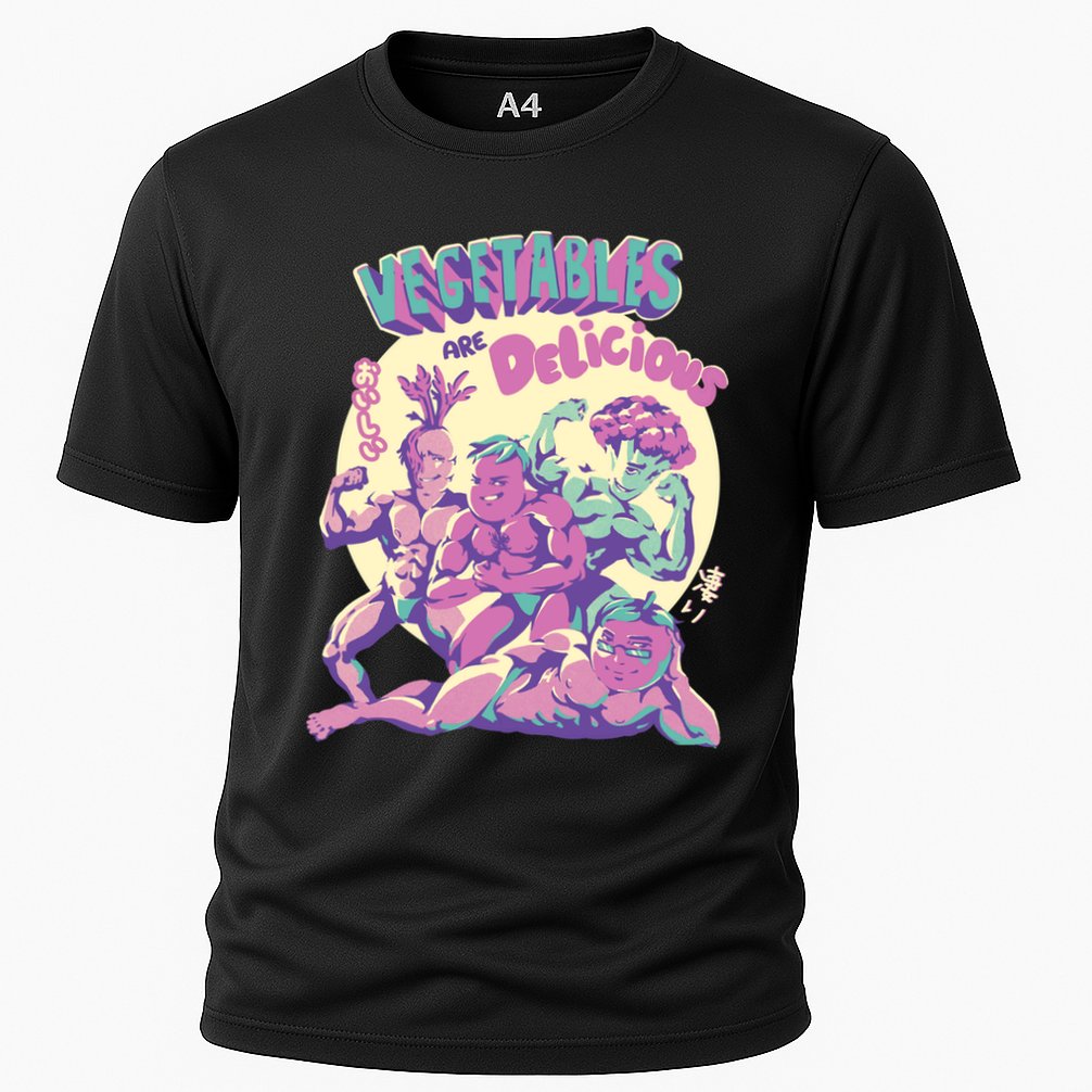 Vegetables Are Delicious Cooling Performance Crew T-Shirt