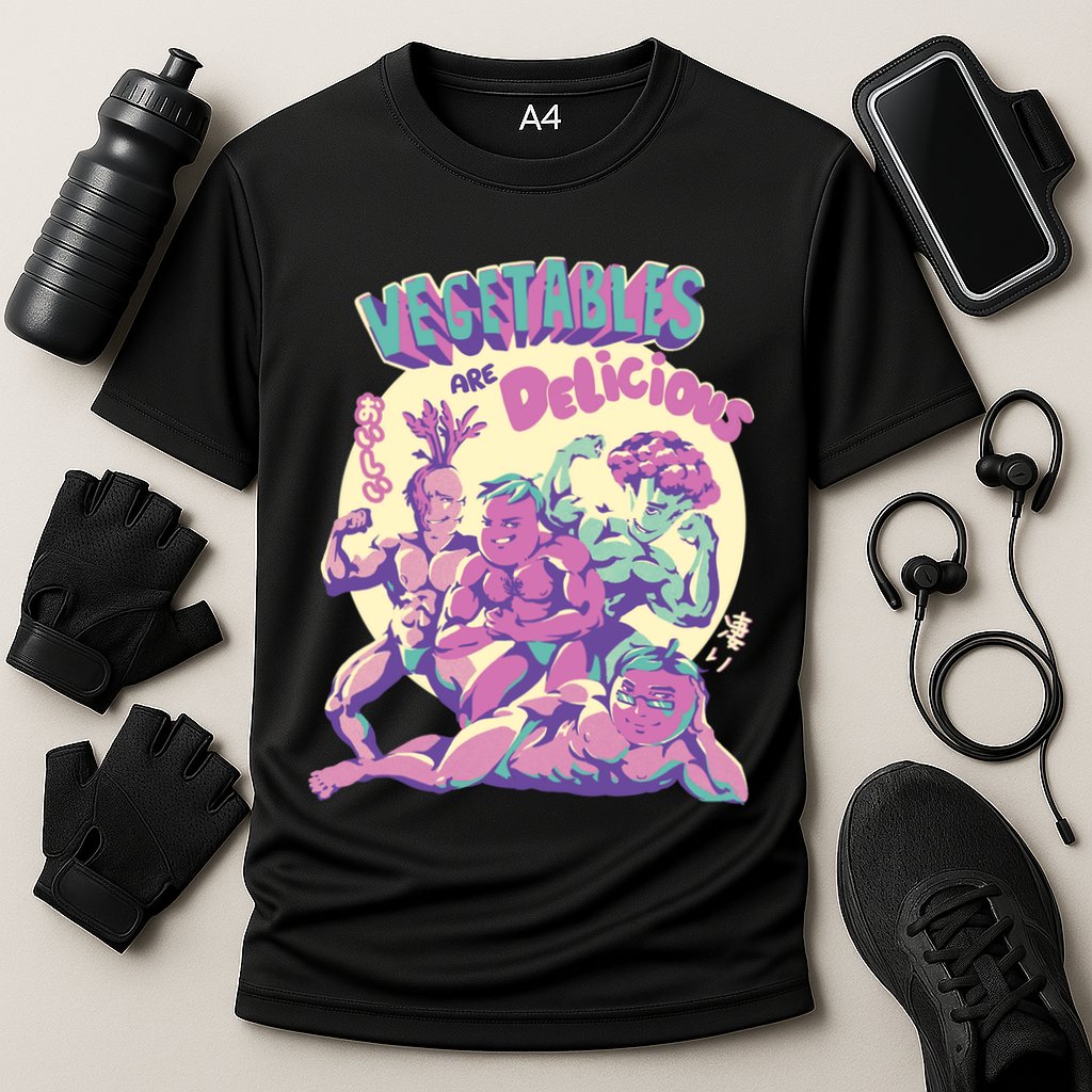 Vegetables Are Delicious Cooling Performance Crew T-Shirt