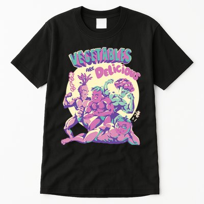 Vegetables Are Delicious Tall T-Shirt