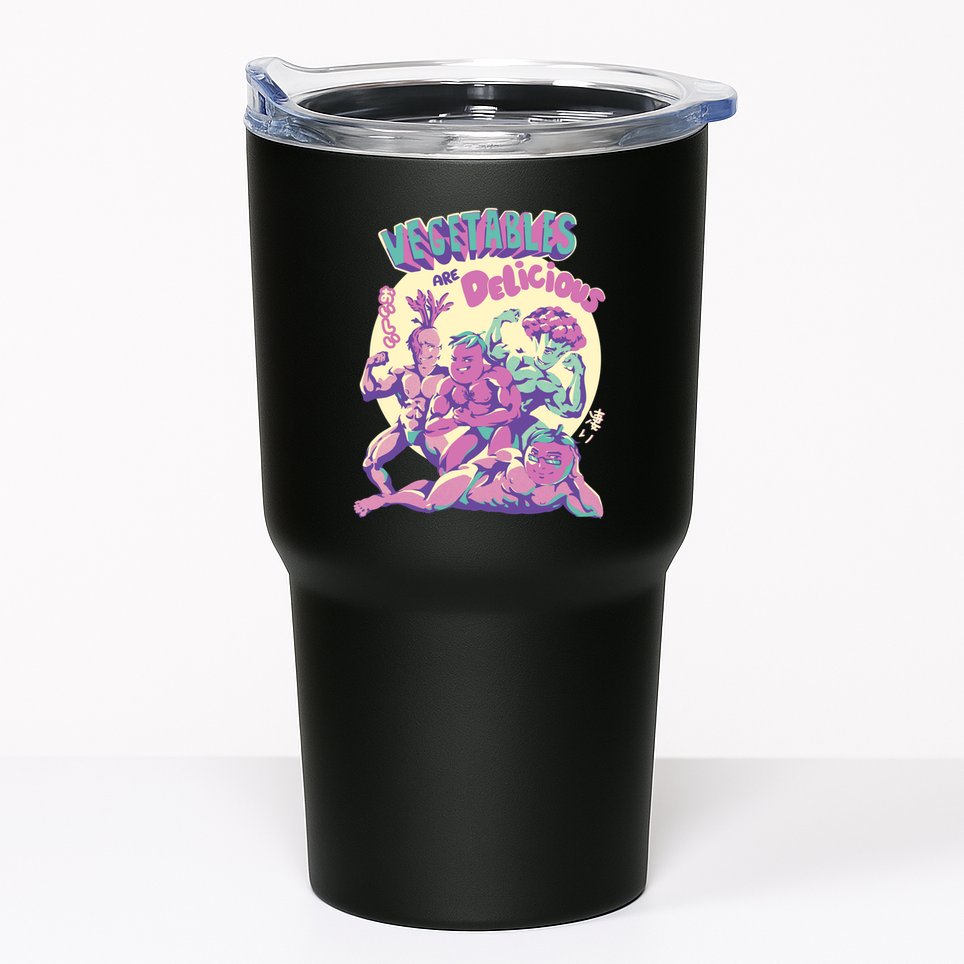 Vegetables Are Delicious Tumbler