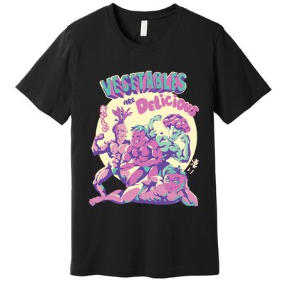 Vegetables Are Delicious Premium T-Shirt
