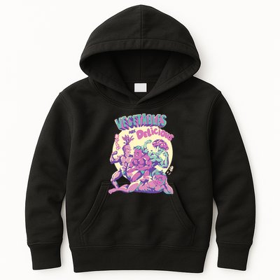 Vegetables Are Delicious Kids Hoodie