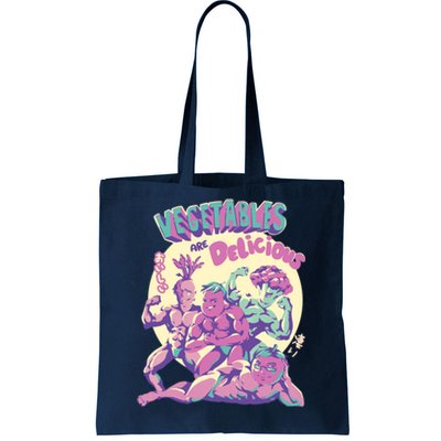 Vegetables Are Delicious Tote Bag