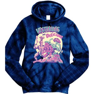 Vegetables Are Delicious Tie Dye Hoodie