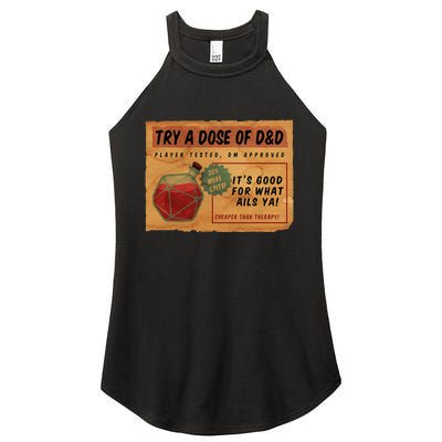 Vintage Ad D20 Healing Potion Women's Perfect Tri Rocker Tank