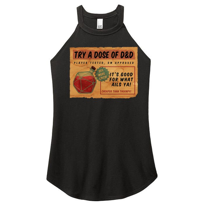 Vintage Ad D20 Healing Potion Women's Perfect Tri Rocker Tank