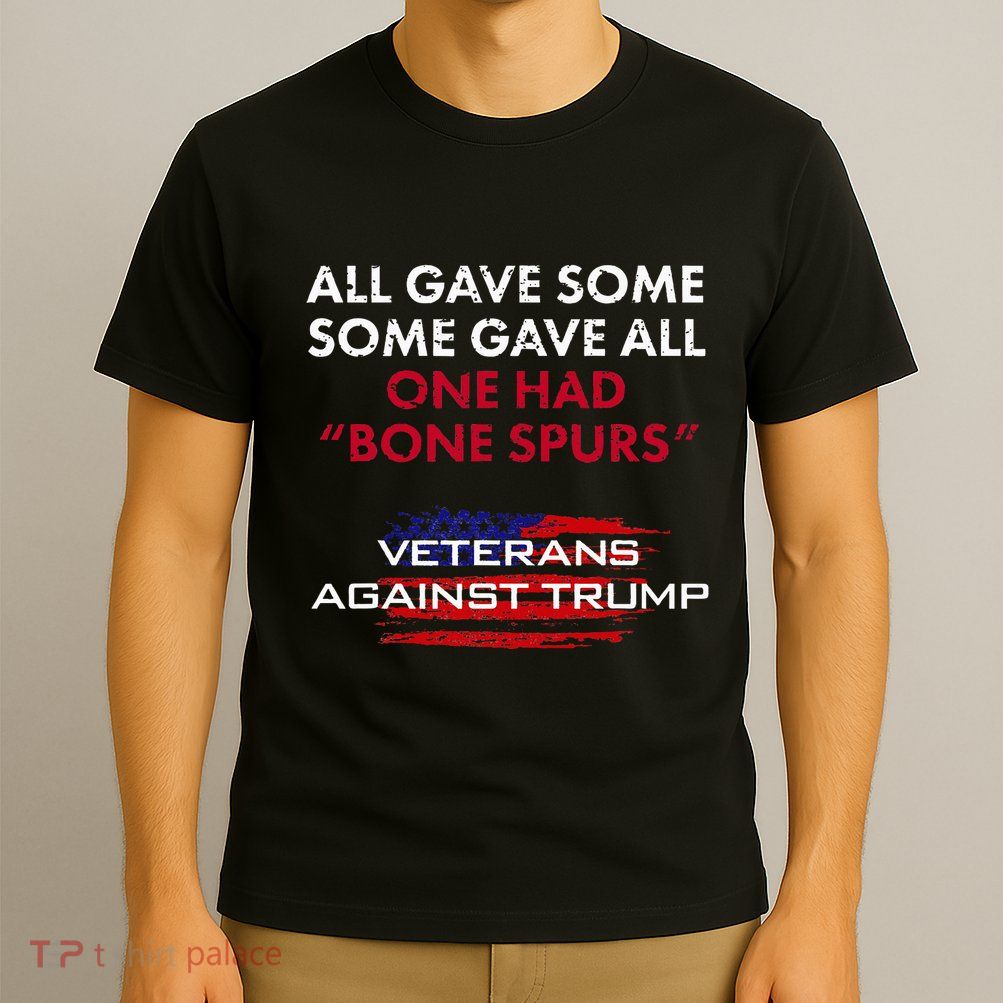 Veterans Antitrump Draft Dodger Bone Spurs For Vets T-Shirt