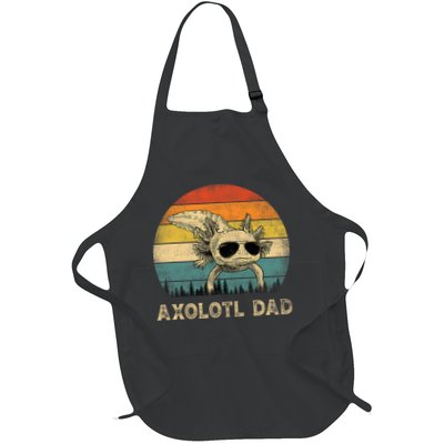 Vintage Axolotl Dad Axolotl Lovers Daddy Father's Day Apron