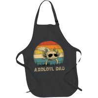 Vintage Axolotl Dad Axolotl Lovers Daddy Father's Day Apron