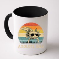 Vintage Axolotl Dad Axolotl Lovers Daddy Father's Day Mug