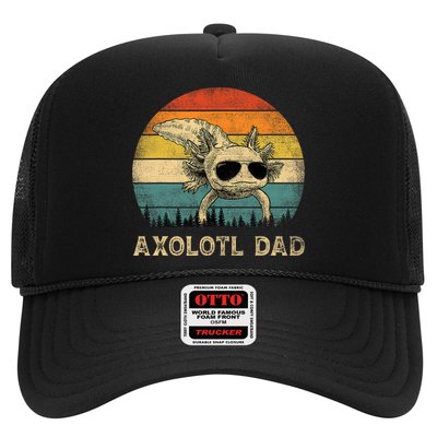 Vintage Axolotl Dad Axolotl Lovers Daddy Father's Day Hat