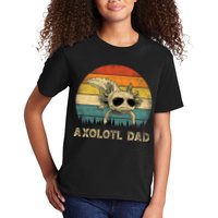 Vintage Axolotl Dad Axolotl Lovers Daddy Father's Day Kids T-Shirt