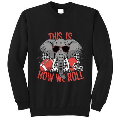 Vintage Alabama Elephant Lovers Retro Style Classic Tall Sweatshirt