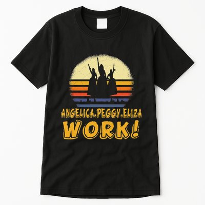 Vintage Angelica Eliza And Peggy Work Retro Style Tall T-Shirt