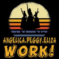 Vintage Angelica Eliza And Peggy Work Retro Style Button