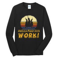 Vintage Angelica Eliza And Peggy Work Retro Style Tall Long Sleeve T-Shirt