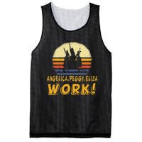 Vintage Angelica Eliza And Peggy Work Retro Style Mesh Reversible Basketball Jersey Tank