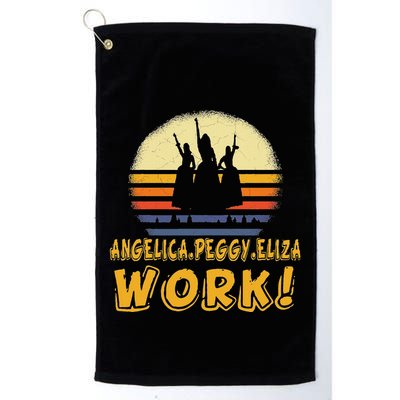 Vintage Angelica Eliza And Peggy Work Retro Style Golf Towel