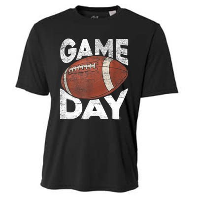 Vintage American Football Game Sports Lover TShirt Cooling Performance Crew T-Shirt