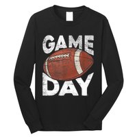 Vintage American Football Game Sports Lover TShirt Long Sleeve Shirt