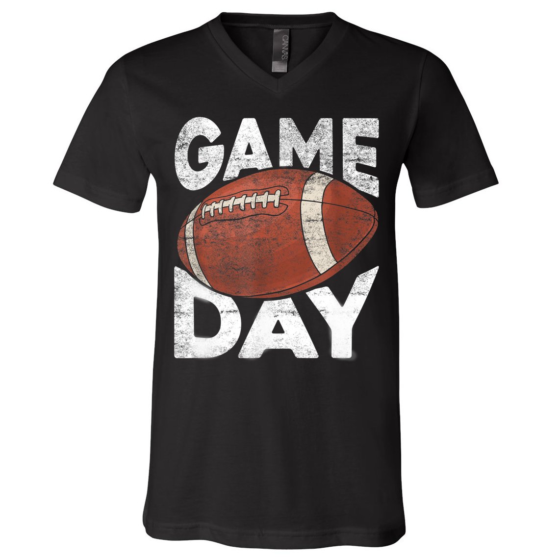 Vintage American Football Game Sports Lover TShirt V-Neck T-Shirt