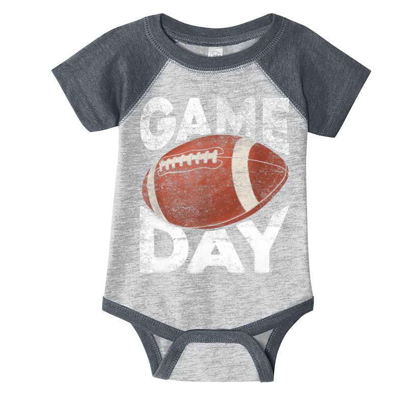 Vintage American Football Game Sports Lover TShirt Infant Baby Jersey Bodysuit