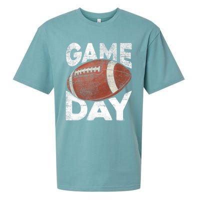 Vintage American Football Game Sports Lover TShirt Sueded Cloud Jersey T-Shirt