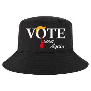 Vote Again Funny Pro President Trump 2024 Trump Cool Comfort Performance Bucket Hat